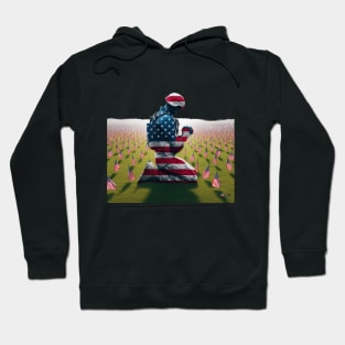 American Military Soldier Praying by focusln Hoodie